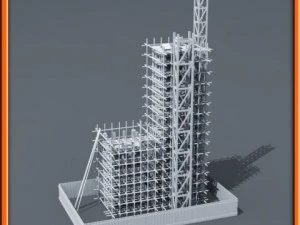 Building construction 3D Model