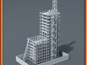 Building construction 3D Model