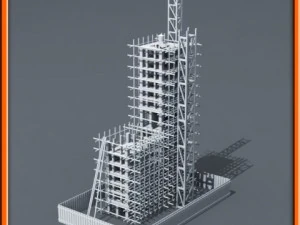 Building construction 3D Model