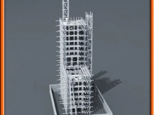 Building construction 3D Model