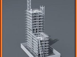 Building construction 3D Model