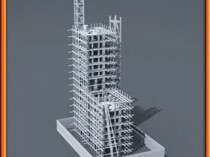 Building construction 3D Model