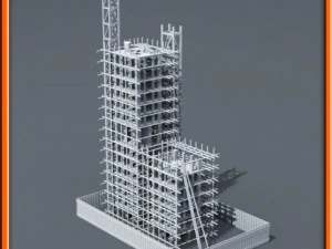 Building construction 3D Model