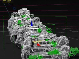 generic stone stairs basemesh 3D Model