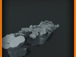 generic stone stairs basemesh 3D मॉडल