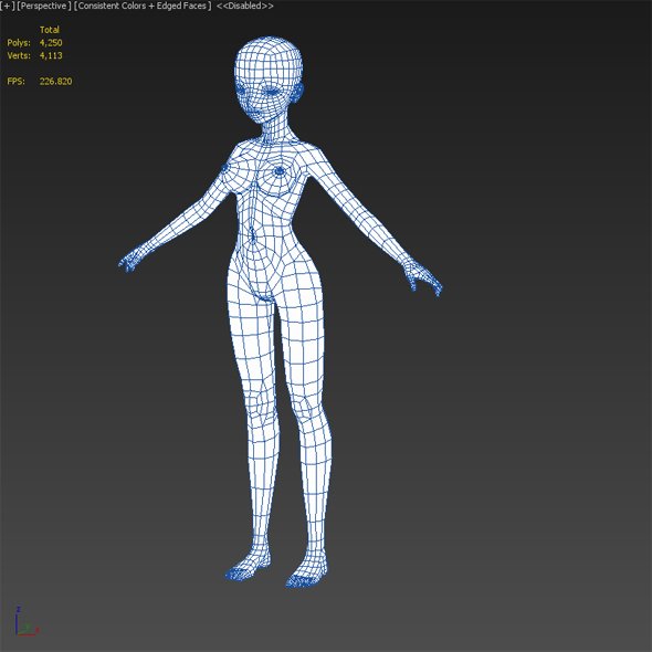 Sam assistant samsung rigging 3D Model in Woman 3DExport