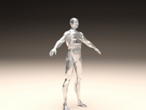 realistic male body 3D Принт Модель
