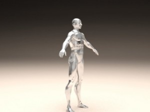 realistic male body 3D Принт Модель