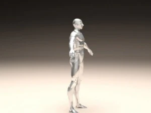 realistic male body 3D Print Model