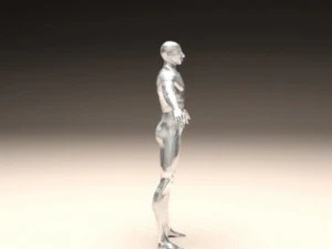 realistic male body 3D Print Model