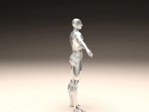 realistic male body 3D Print Model