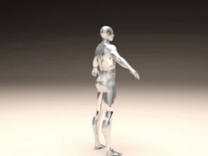 realistic male body 3D Print Model