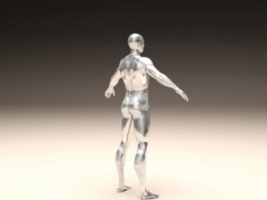 realistic male body 3D Принт Модель