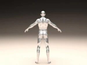 realistic male body 3D Print Model