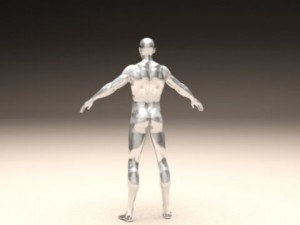 realistic male body 3D Принт Модель