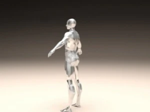 realistic male body 3D Print Model
