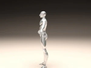 realistic male body 3D Print Model