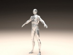 realistic male body 3D Принт Модель