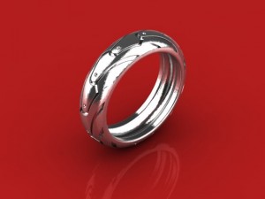 motorcycle tire ring 3D Model