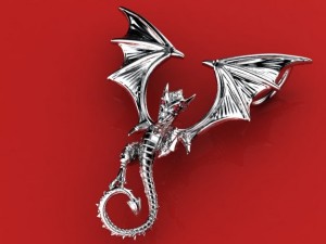 great dragon pendant 3D Print Model