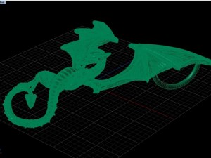 great dragon pendant 3D Принт Модель