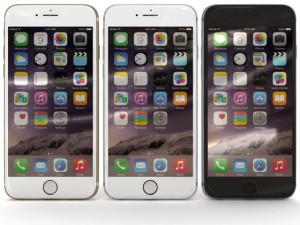 apple iphone 6 in all colours 3D मॉडल