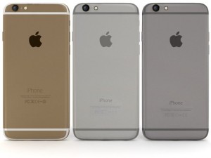 apple iphone 6 in all colours 3D मॉडल