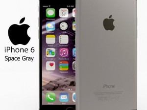 apple iphone 6 in all colours 3D मॉडल