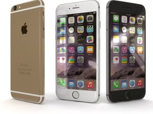 apple iphone 6 in all colours 3D मॉडल