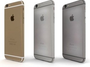 apple iphone 6 in all colours 3D मॉडल