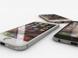 apple iphone 6 in all colours 3D मॉडल