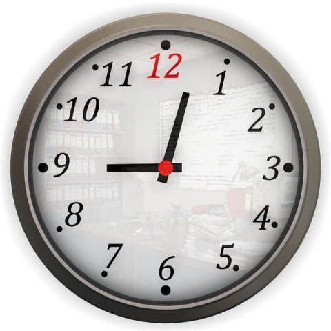 wall clock Modelo 3D .c4d .max .obj .3ds .fbx .stl .blend