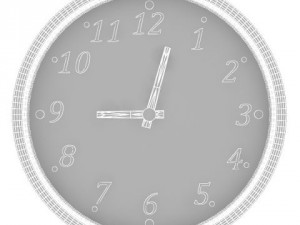 wall clock Modelo 3D
