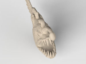 STL CNC Router file 3dprintable Deep Angler Fish 3D Принт Модель