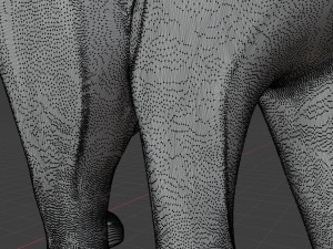 STL CNC Router file 3dprintable Cat Rubbing 3D Print Model