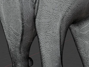 STL CNC Router file 3dprintable Cat Rubbing 3D Print Model