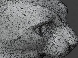 File STL del router CNC Stampabile in 3d Gatto seduto Modello di stampa 3D