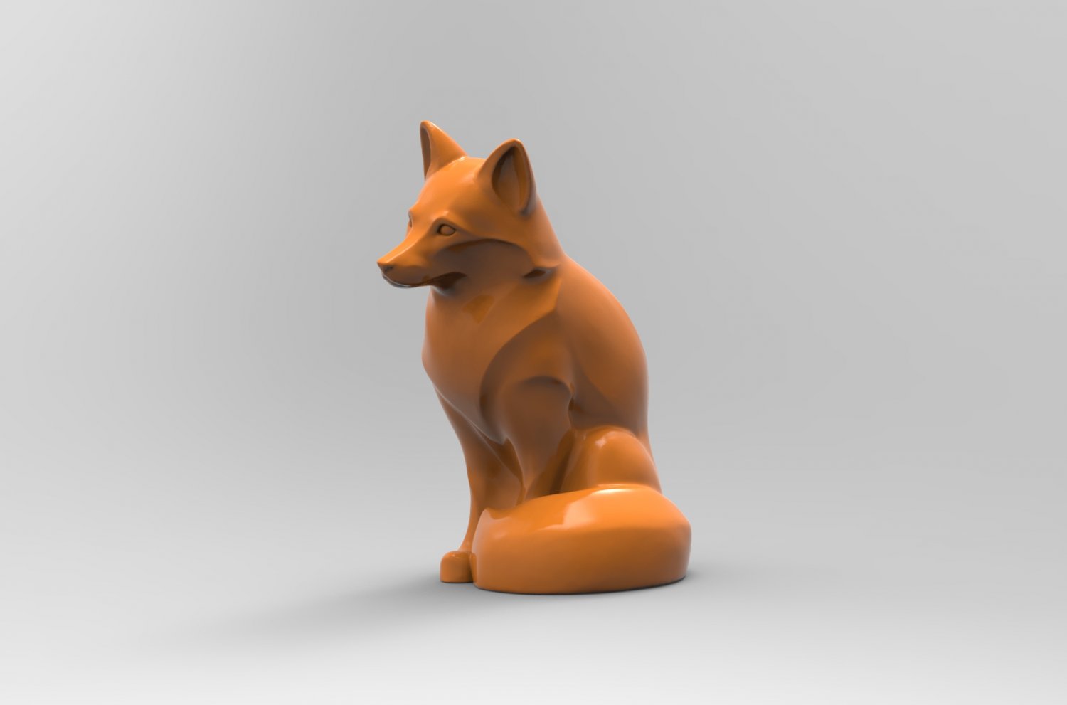 Fox 3d model