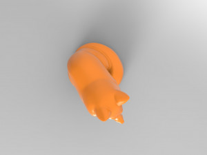 Highly detailed original for 3d print and CNC Fox 3D Print Model
