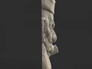 STL CNC Router file 3dprintable Old Sailor 3D Print Model