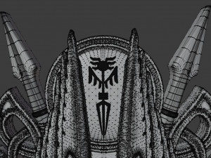 STL CNC Router file 3dprintable Valkyrie Panel by Scandinavian mythology Viking pagan deity 3D Принт Модель