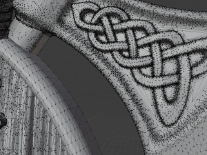 STL CNC Router file 3dprintable Odin panel by Scandinavian mythology Viking pagan deity Modèles 3D en vedette