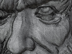 STL CNC Router file 3dprintable Odin panel by Scandinavian mythology Viking pagan deity Modèles 3D en vedette