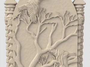 Odin on the throne by Scandinavian mythology Viking pagan deity 3D Print Model