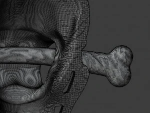 STL CNC Router file 3dprintable Hairpin Crow in primeval style 3D Print Model