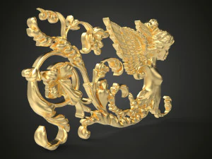 STL CNC Router file 3dprintable Classic Bas-Relief Girl 3D Print Model