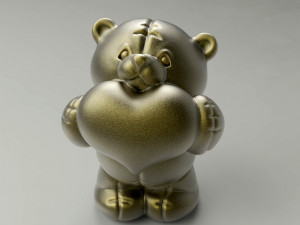 STL CNC Router file 3dprintable Teddy Bear Toy 3D 프린트 모델