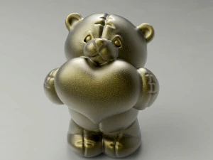 STL CNC Router file 3dprintable Teddy Bear Toy 3D Print Model