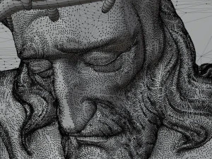STL CNC Router file 3dprintable Catholic Cross Jesus 3D Print Model