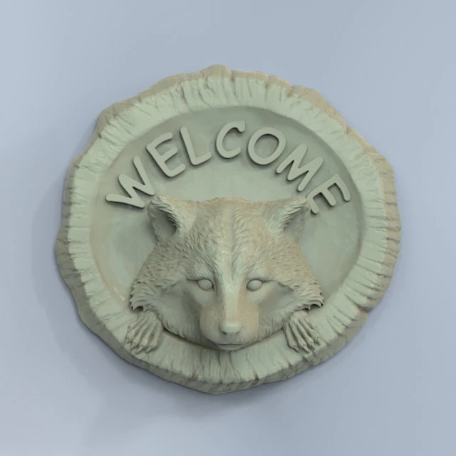 STL Фрезерный файл с ЧПУ. Набор енота для 3D-печати. ​​1. 3D Принт Модель .c4d .max .obj .3ds .fbx .stl .blend 